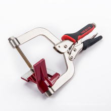 Metal portable table tool vise grip locking clip plier A type wood work woodworking angle corner wood clamp